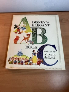 Walt Disney Studios, Vincent Jefferds / DISNEY'S ELEGANT ABC BOOK 1st ed 1983 - Picture 1 of 10