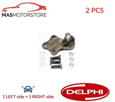 SUSPENSION BALL JOINT PAIR FRONT DELPHI TC960 2PCS I NEW OE REPLACEMENT - Image 1 of 4