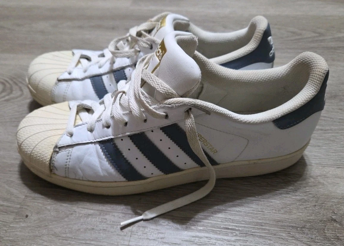 【新品未使用】adidas superstar Foundation（29.0） Adidas Originals Superstar Foundation BLACK & WHITE SNEAKERS SZ:18