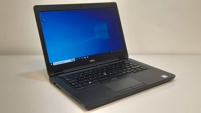 Dell Latitude 5480 Laptop, 14" Core i5 6th Gen, 8GB RAM, 256Gb SSD, Windows 10 - Image 1 of 4