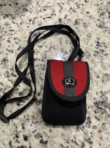 Tamrac ❤️Camera Bag Black/RedSmall With Strap  SD Card Pouch - Clean❤️😊 - Picture 1 of 4