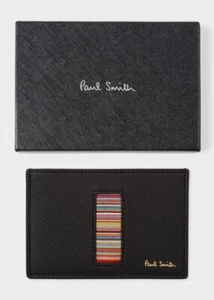Neu mit Etikett $ 220 Paul Smith Kartenetui mit mehreren Streifen. Made in Italy. Deins für? - Bild 1 von 5