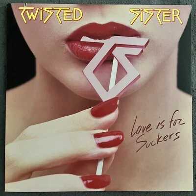 TWISTED SISTER Love Is For Suckers (LP 1987 Atlantic) printed in USA - Bild 1 von 4