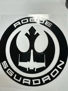 STAR WARS STICKER / CAR DECAL  WINDOW STICKER ROGUE SGUADRON - Picture 1 of 4