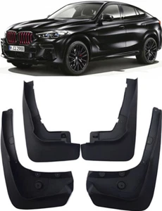 Genuine Front & Rear Splash Guards Mud Flaps FOR 2020-2025 BMW X6 M Sport G06 - Picture 1 of 10