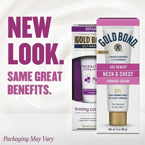 Gold Bond Ultimate Firming Neck - Chest Cream, Fragrance Free 2 oz LOOK!!! - Picture 1 of 8