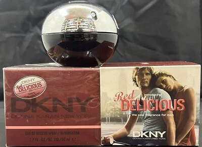 DKNY RED DELICIOSO SPRAY EAU DE TOILETTE PARA HOMBRE 1,7 OZ Foto 1 de 3