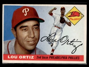 1955 Topps Baseball #114 Lou Ortiz Card - EXMT #5588 - Picture 1 of 2