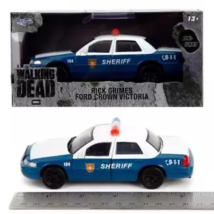 Jada Toys Hollywood Rides: The Walking Dead - Rick's FCV Sheriff Car 1/32 Scale - Picture 1 of 7