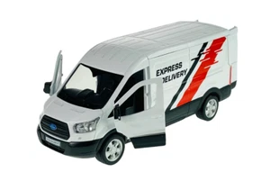 RMZ City FORD TRANSIT VAN WHITE 13,5cm DIE CAST METAL MODEL NEW IN BOX - Picture 1 of 7