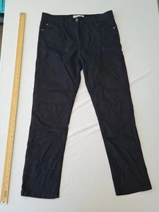 Ladies Jeans Papaya Size 14 Black Pockets Zip Fly 1288 - Picture 1 of 14