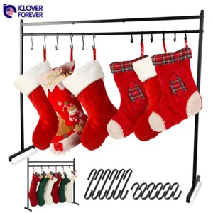Soporte para Medias de Navidad Soporte para Calcetines de Navidad Percha Decoración Estante de Piso Independiente - Imagen 1 de 7