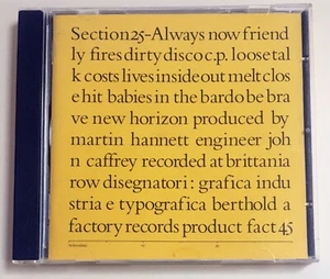 Section 25 ~ Always Now CD LTM Ltmcd 2308 Factory Fact 45 - Foto 1 di 3