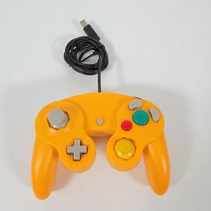 Controller For Nintendo Gamecube Orange Offbrand - Tested - Picture 1 of 6