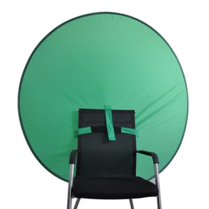 Green Screen Backdrops Photography Background Board Portable Folding Band Chair - Picture 1 of 10