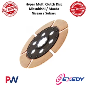 Exedy Hyper Multi Clutch Disc Fits Mitsubishi / Mazda / Nissan / Subaru #DL03R - Picture 1 of 12