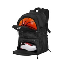 WOLT | Basketball Backpack Large Sports Bag with Separate Ball holder & Shoes...