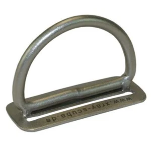 Xray-Scuba Billy Ring 90º Low Profile feststehender D-Ring Edelstahl - Bild 1 von 1