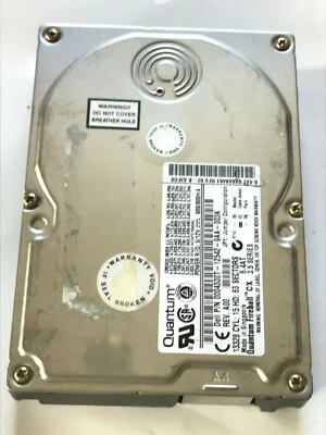 QUANTUM FIREBALL 6.4AT 6X64A461 REV02-B 6.4GB IDE HARD DRIVE           aa4ac4 - Image 1 of 2