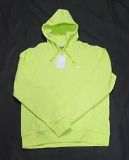 Nike Mens Sportswear Swoosh Club Fleece Hoodie Lemon 826433-736 Multi Sizes