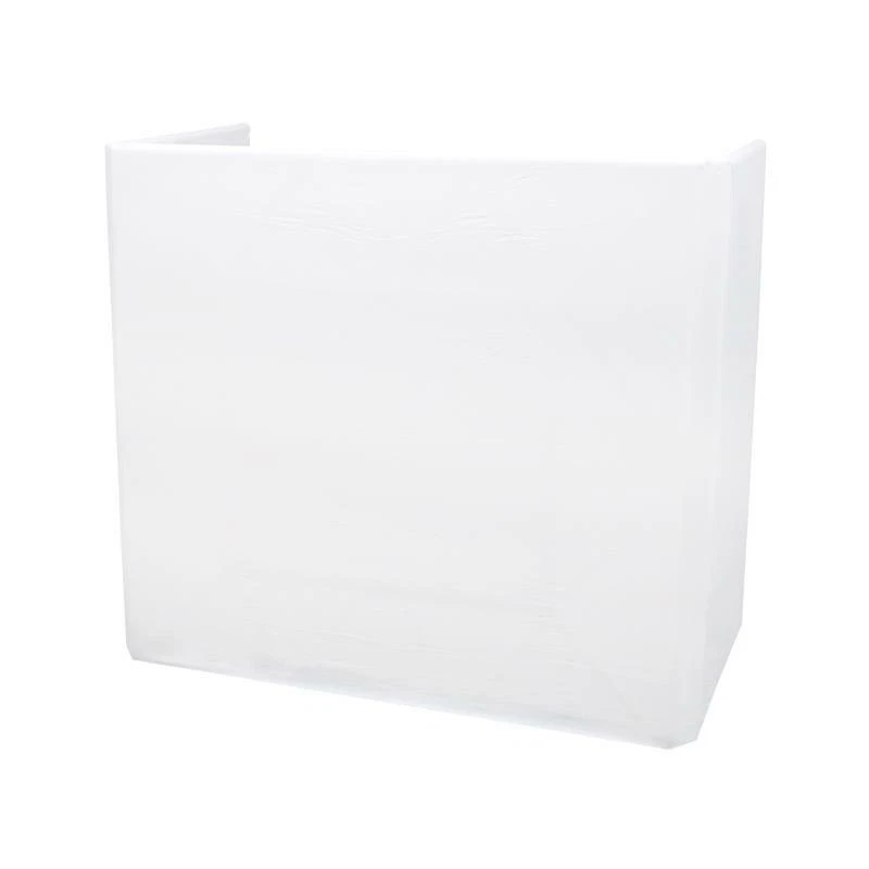 Equinox Truss Booth Lycra White Cover for Truss Booth DJ Disco Stand