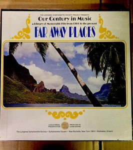 Far Away Places Our Century in Music by Longines 33rpm 3 LP Record Box Set - Picture 1 of 1