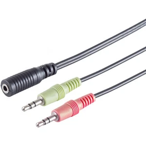 Audio Splitter Kabel Headset Y Adapter Kopfhörer 3,5mm Klinke Aux Computer - Bild 1 von 1