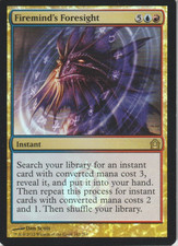 Firemind's Foresight rare Return to Ravnica MTG Magic the Gathering card