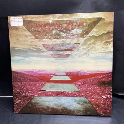 Tangerine Dream - Stratosfear - 1976 UK Green Label LP Vinyl - NEAR MINT - Image 1 of 4