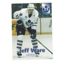 1997-98 St. John's Maple Leafs (AHL) Jeff Ware