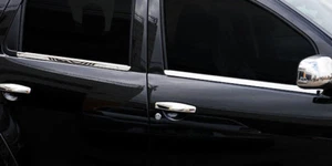 Chrome Side Door Window Sill Trim Set Covers To Fit Dacia Duster (2010-17) - Picture 1 of 4