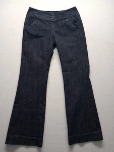 Roz & Ali Jeans Womens Bootcut Dark Wash Denim High Rise Size 4 Average  - Picture 1 of 10