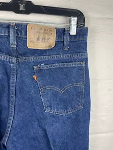 Levis 517 Orange Tab Boot Cut Jeans Herren Größe 34 x 30 Vintage Hergestellt in den USA - Bild 1 von 8