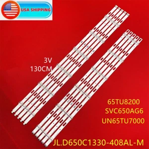 Strisce retroilluminazione LED per Samsung UN65TU8000F UN65TU7000F UN65TU8200F UN65TU700DF - Foto 1 di 4