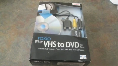 Roxio Easy VHS to DVD for Mac | VHS Hi8 V8 Video to DVD - Image 1 of 4