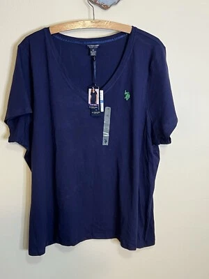 US Polo Assn Navy Blue TSHIRT Sz 3X NWT - Image 1 of 4