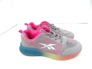 Toddler Girls Reebok Light Up Sneakers Tennis Shoes - Size 1