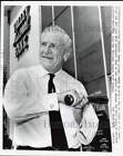1961 Press Photo Casey Stengel shown in Los Angeles after agreeing to coach Mets