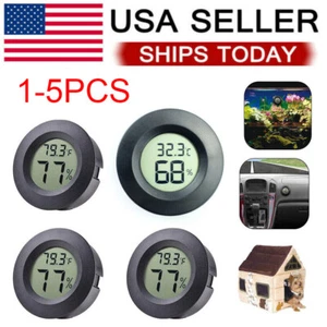 Mini LCD Digital Thermometer Hygrometer Humidity Temperature Meter Indoor Tester - Picture 1 of 14