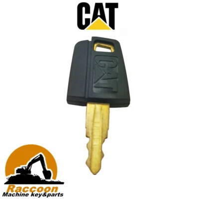 Fits Caterpillar Equipment Ignition Key CAT 5P8500 Excavator Paver Dozer - Image 1 of 2