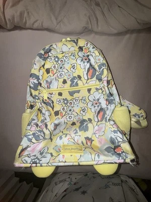 Vera Bradley Roller W/ Wheels Lighten Up Sport Backpack Sunny Garden Pattern - Image 1 of 4