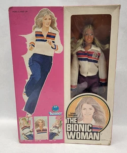1976 Kenner THE BIONIC WOMAN Jaime (Trainingsanzug) in OVP mit Anleitung - Bild 1 von 15