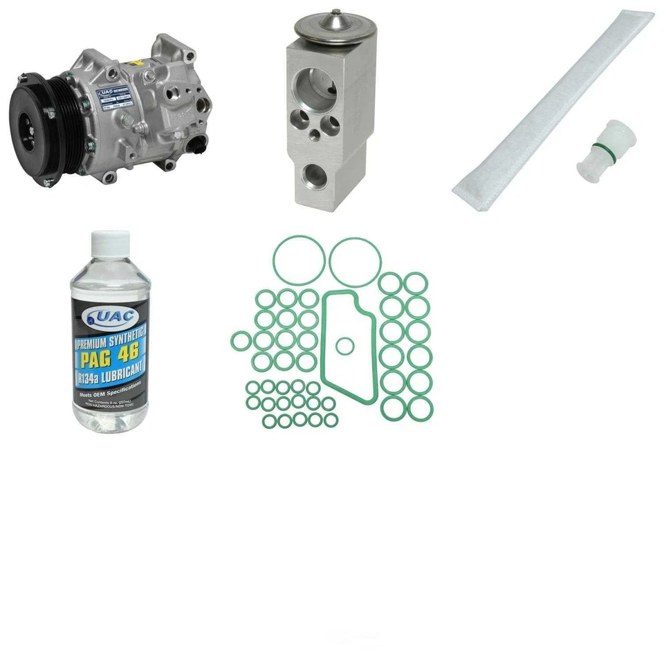 A/C Compressor Kit-Compressor Replacement Kit UAC KT 6052 fits 07-17 Lexus LS460 - Image 1 of 1