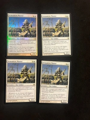 Armament Master x4 [Zendikar] Magic MTG Cards LP - Image 1 of 2