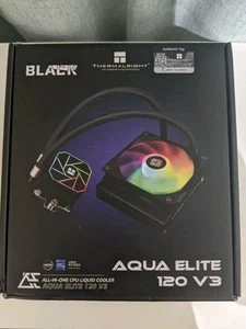 Thermalright Aqua Elite 120 V3 AIO CPU Cooler, 120mm Liquid Cooling, ARGB PWM - Photo 1/3