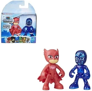 PJ Masks Disney Junior 2.5-Inch Mini Figure 2-Pack Owlette & Night Ninja - Picture 1 of 3