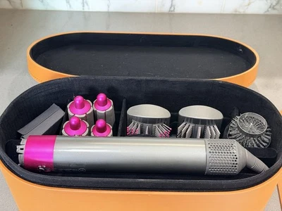 Dyson Airwrap HS01 Complete Multi Styler Nickel/Fuchsia (USED) full set - Image 1 of 4