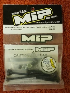 MIP 1008 CVD Kit for RC10 T GT 1/4" axle Team Associated - Picture 1 of 1