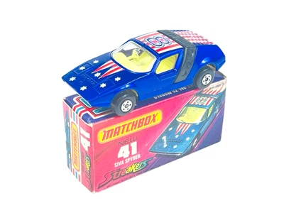 Lesney Matchbox Superfast MB41 Streakers Siva Spyder w/J Box - Image 1 of 4