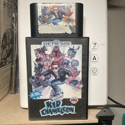 Kid Chameleon (Sega Genesis, 1992) No Manual Palmer Video Rental Game Works! - Image 1 of 4